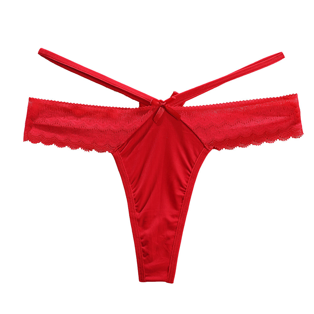 Flirty G-String with Wrist Detail