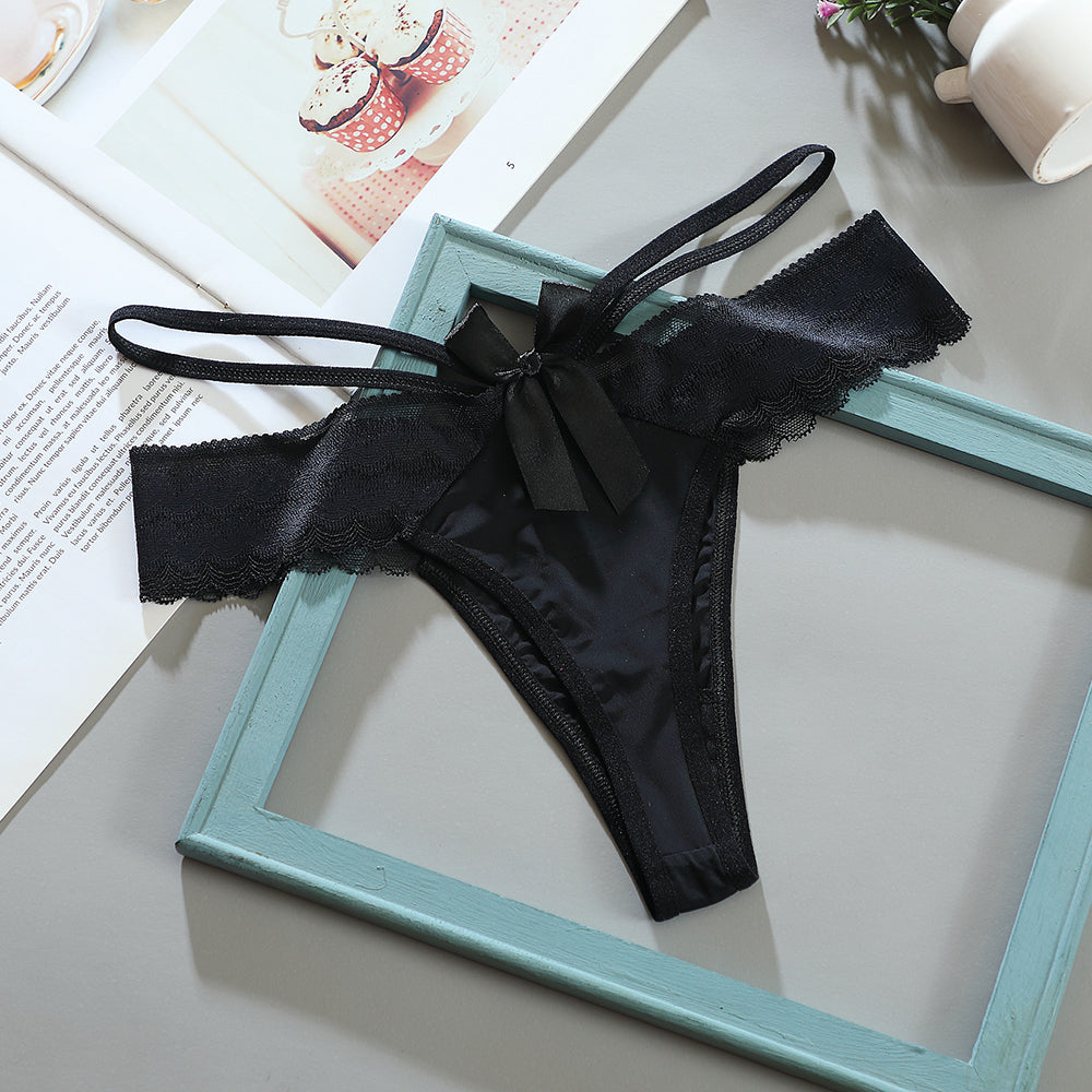 Flirty G-String with Wrist Detail