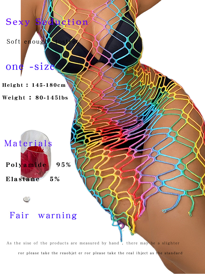 Bold Exposure: Fishnet Dress