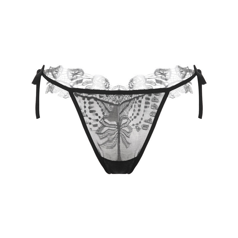 Enchanting Lace Underwear with Vibrator Pocket