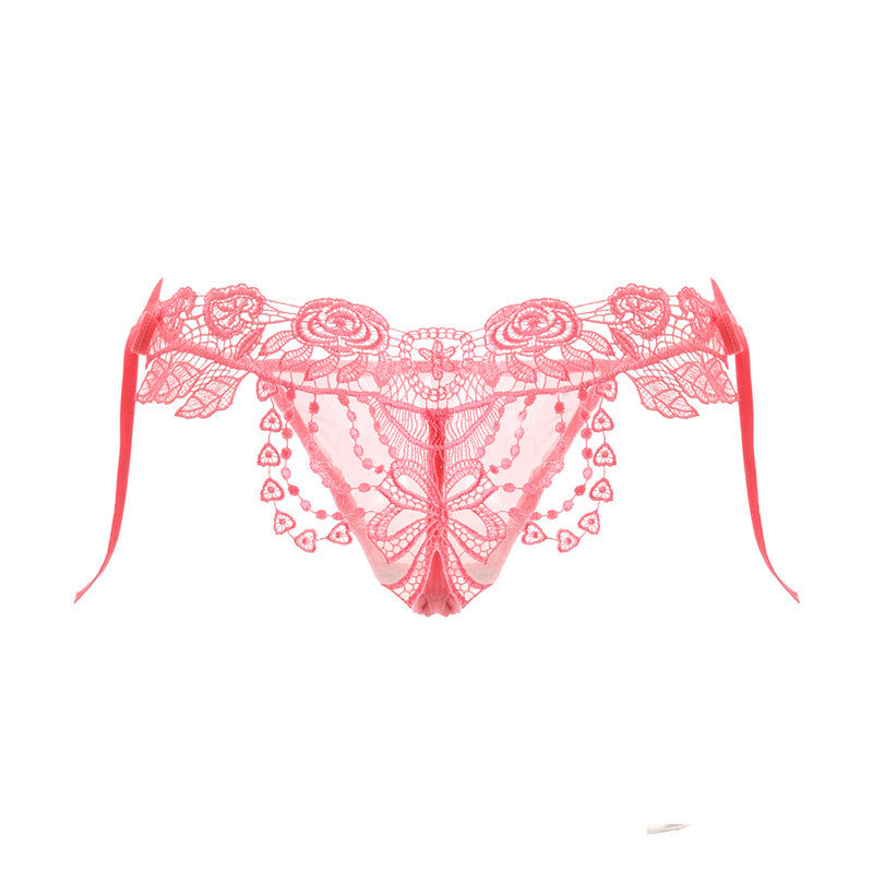 Enchanting Lace Underwear with Vibrator Pocket