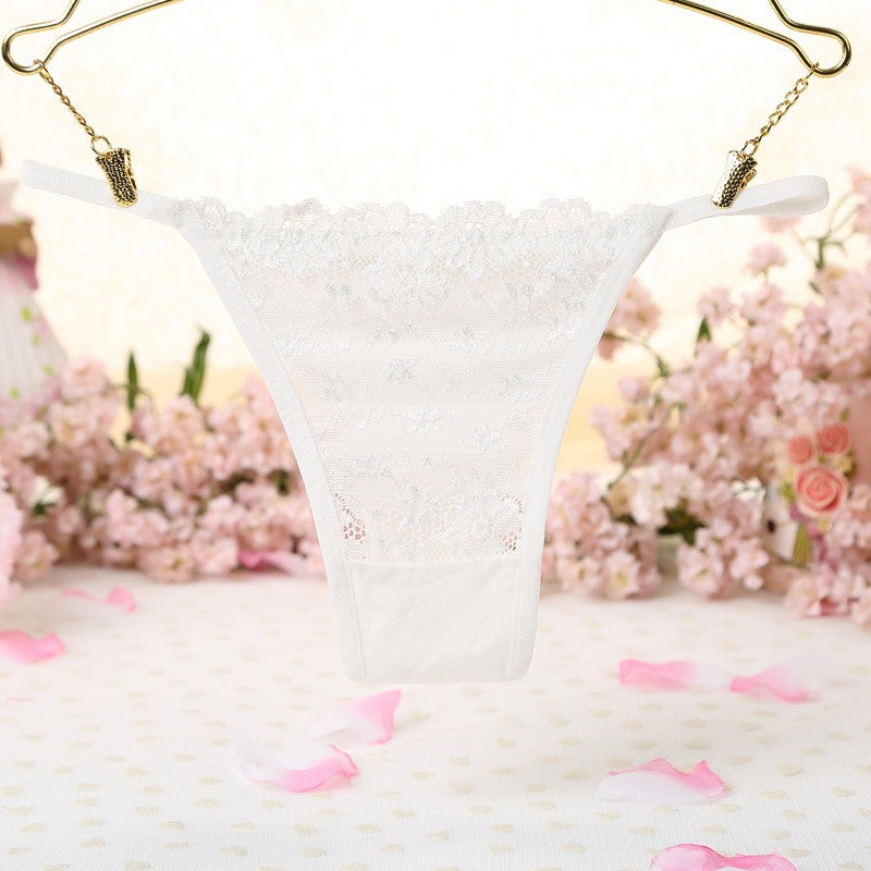 Classic White G-String