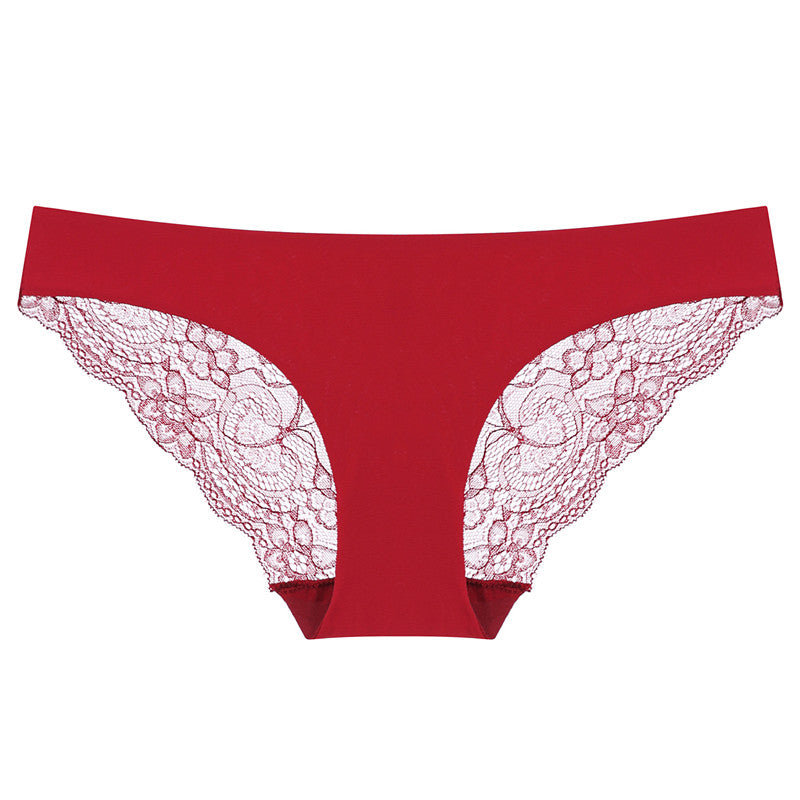 Seductive Cotton & Lace Cheeky Panty
