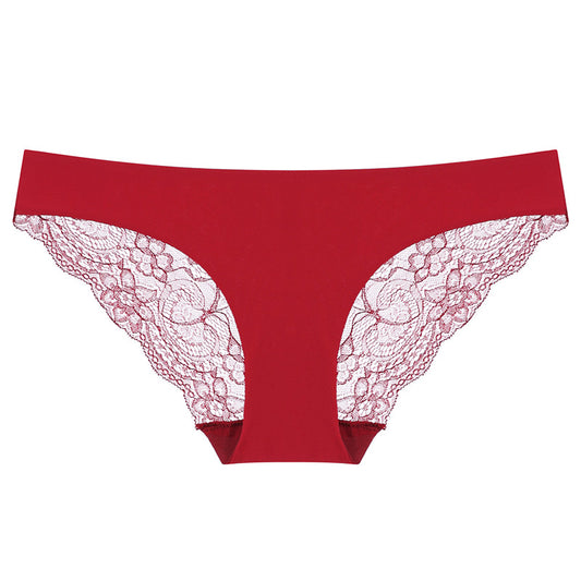 Seductive Cotton & Lace Cheeky Panty