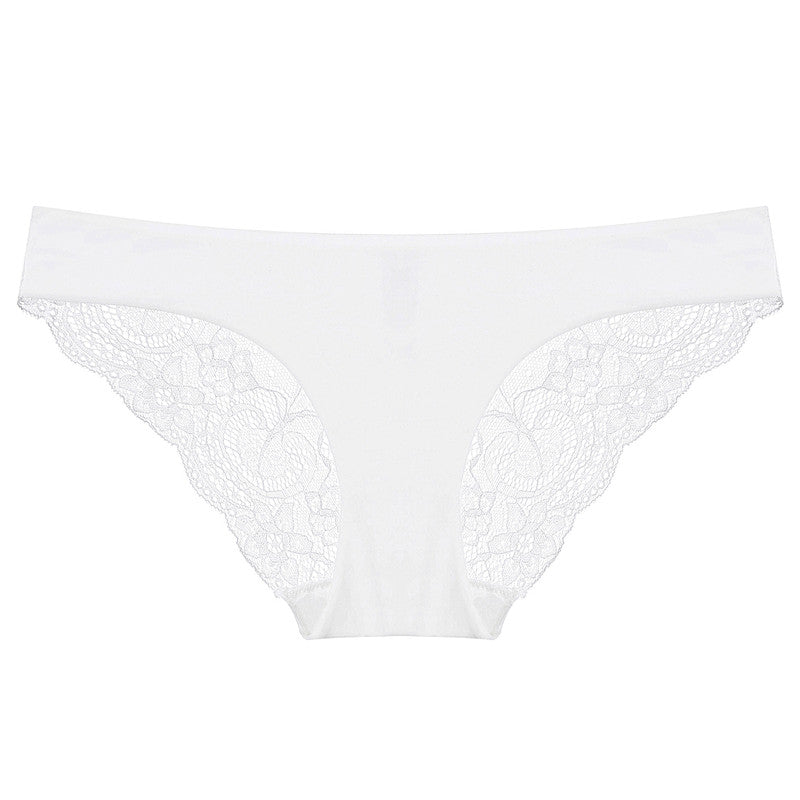 Seductive Cotton & Lace Cheeky Panty