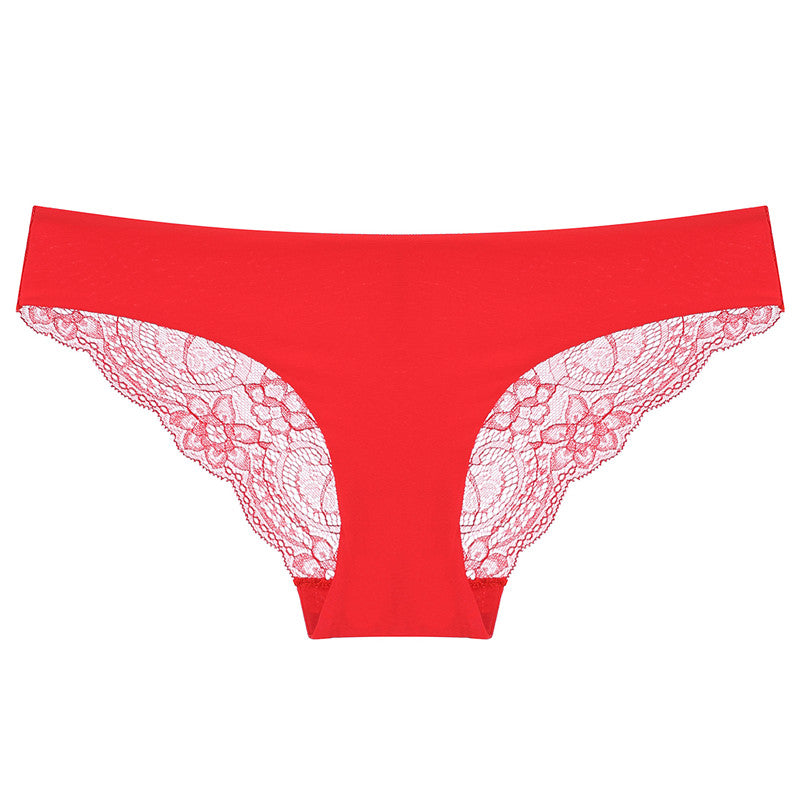 Seductive Cotton & Lace Cheeky Panty